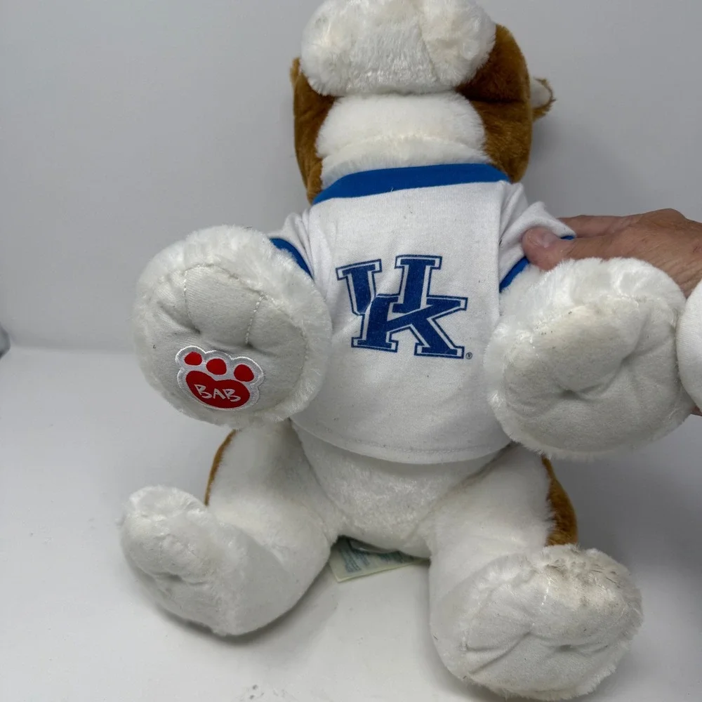 Build A Bear BAB Bulldog Plush UK Kentucky Wildcats NCAA College‎   UK Fan